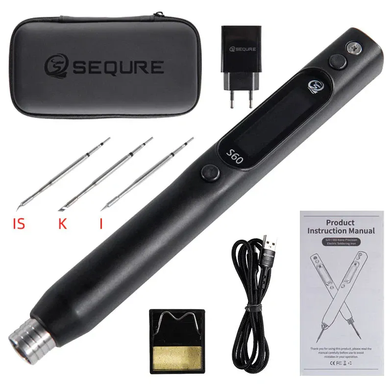 SEQURE S60 Nano Electric Soldering Iron Kit