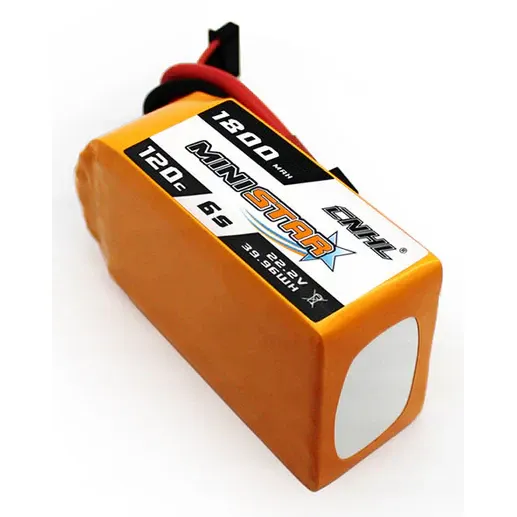 CNHL MiniStar 1800mAh 22.2V 6S 120C LiPo Battery