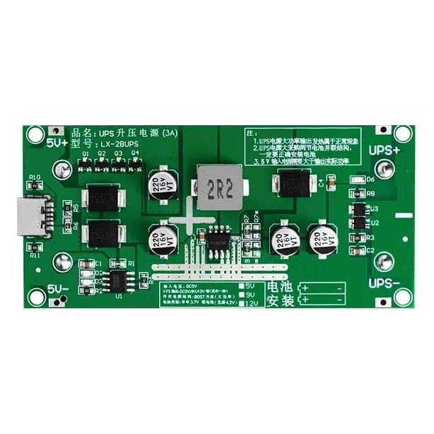3A 18650 Lithium Battery Charger Module with Battery Box (5V Type-C)