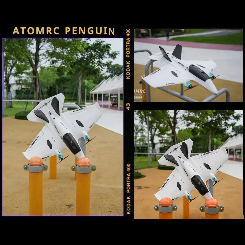 AtomRC Penguin Twin Motor FPV RC Airplane Fixed Wing – Kit Version