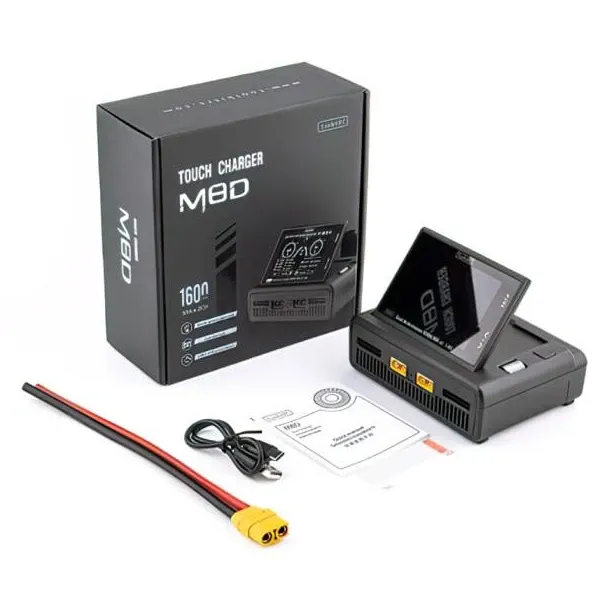 ToolkitRC M8D 1-8S 1600W 50A Touchscreen Charger