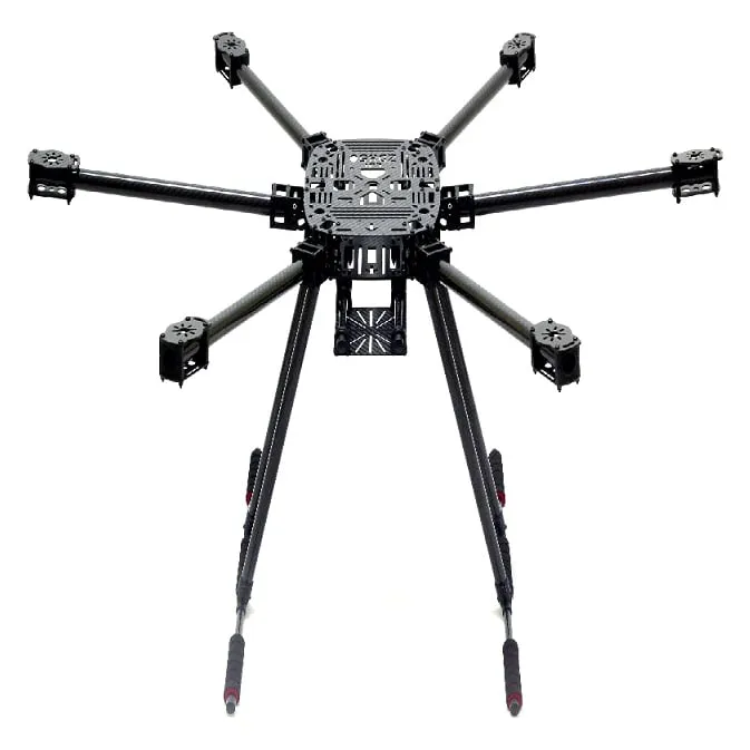 ZD850 850mm Carbon Fibre Folding Hexacopter Frame