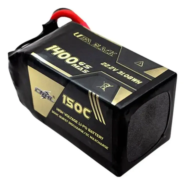 CNHL Ultra Black Series 1400mAh 150C 6S LiPo Battery (XT60)