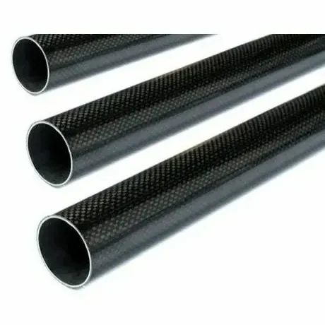 Roll-Wrapped Carbon Fiber Tube 1000mm, 10-50mm OD