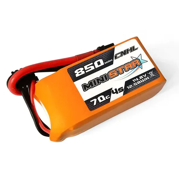 CNHL MiniStar 850mAh 4S 14.8V 70C LiPo Battery