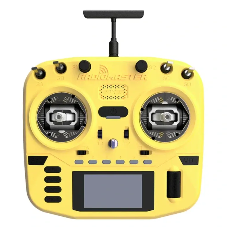 RadioMaster Boxer Crush Radio Controller (ELRS, M2) — Color: Yellow