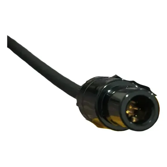 Plastic 6P Aviation Connector with 20 cm Wire — Gender: Female