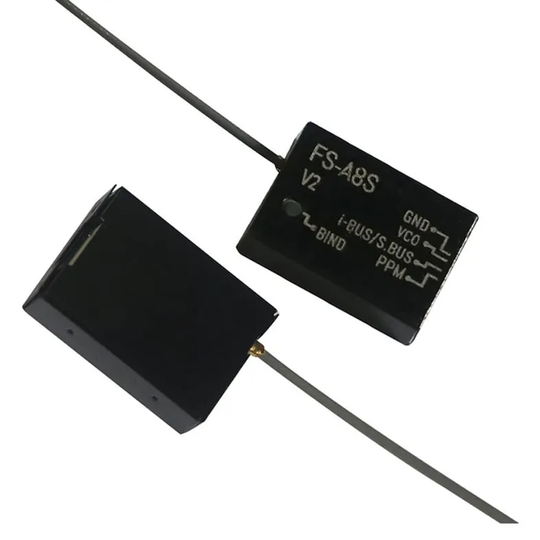 FlySky FS-A8S 2.4GHz 8CH Mini Receiver (Rev 2)