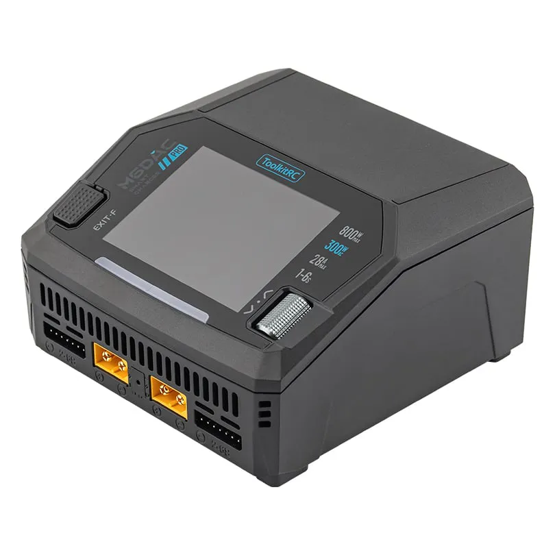 ToolkitRC M6DAC Pro 1-6S AC 300W / DC 800W 16A×2 Charger
