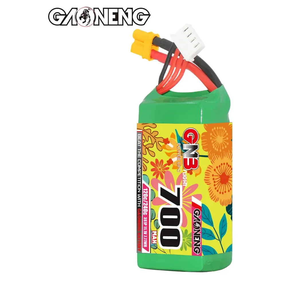 GAONENG GNB 700mAh 3S 11.1V 120C XT30 LiPo Battery