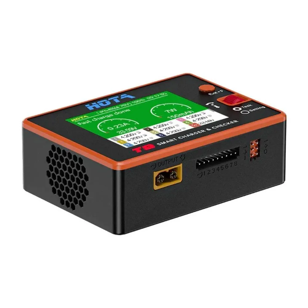HOTA T8 DC 650W 22A 1–8S LiPo Smart Charger