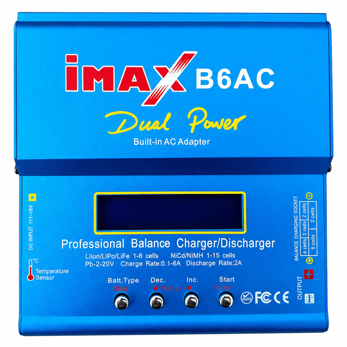 iMAX B6AC 1–6S LiPo Charger/Discharger