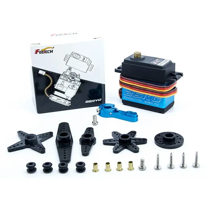 Feetech FT7125M 7.4V 25kg.cm 180° Steel Gear Digital Servo