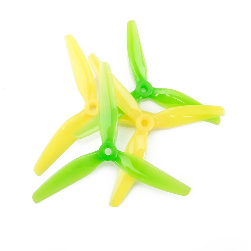 HQProp Ethix S4 Lemon Lime Propeller (Set of 4 — 2CW+2CCW)