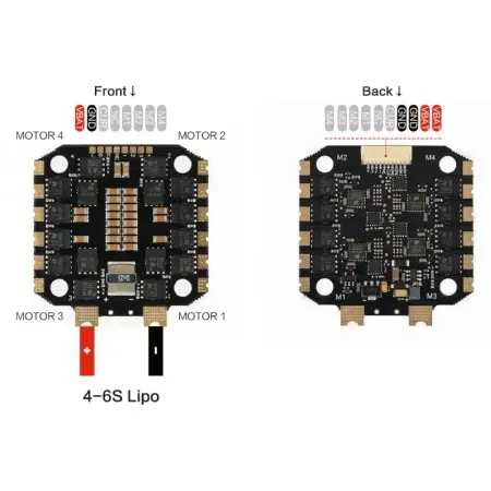 Axisflying Argus ECO F405 + 60A 6S ESC Stack, 30.5x30.5