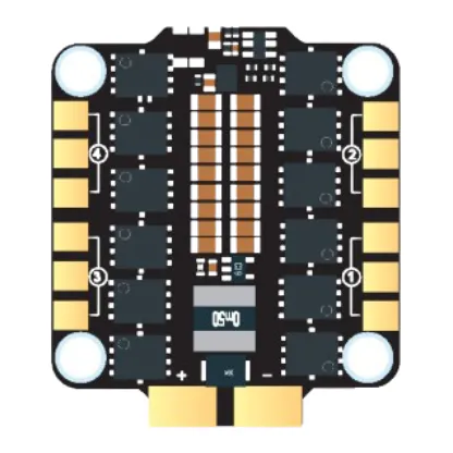 DAKEFPV BX 8S 70A 4-in-1 ESC