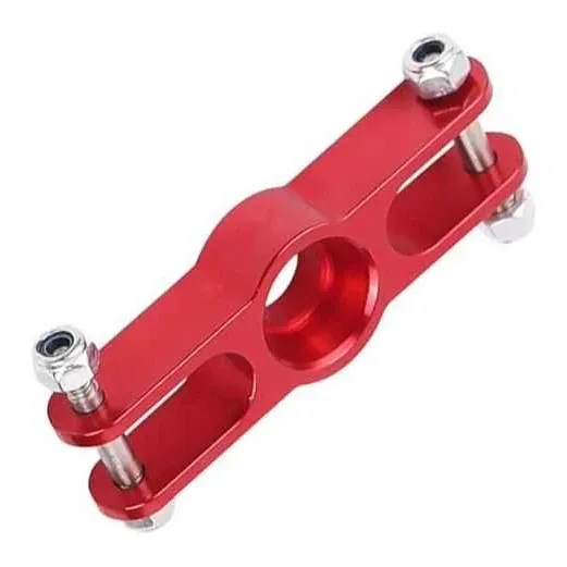 8mm Metal Folding Propeller Adapter for Fixed-Wing, Red