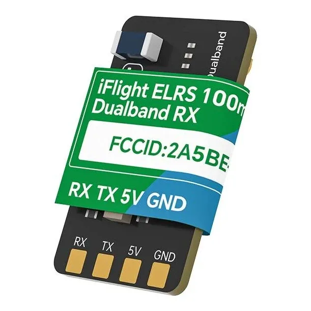 iFlight ELRS Dualband 100mW Receiver - 160mm Antenna
