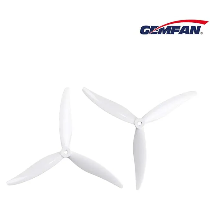 Gemfan Cinelifter 7035 7" 3-Blade Propeller - Reinforced Carbon Nylon (Set of 4 — 2CW+2CCW)