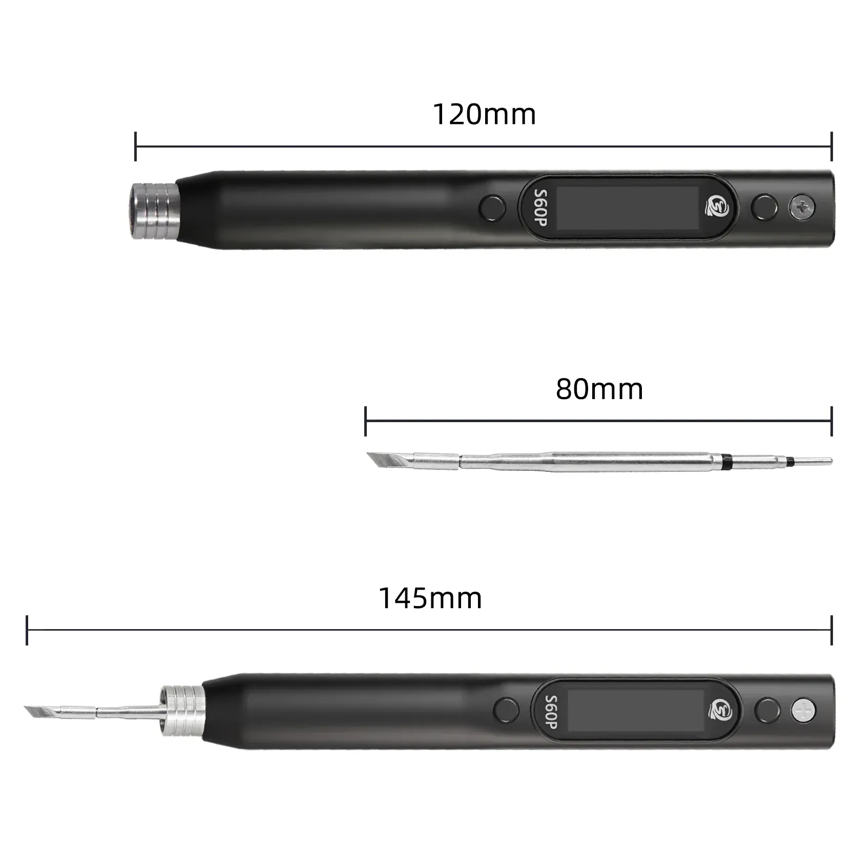 SEQURE S60P Nano Electric Soldering Iron Kit (Upgraded)