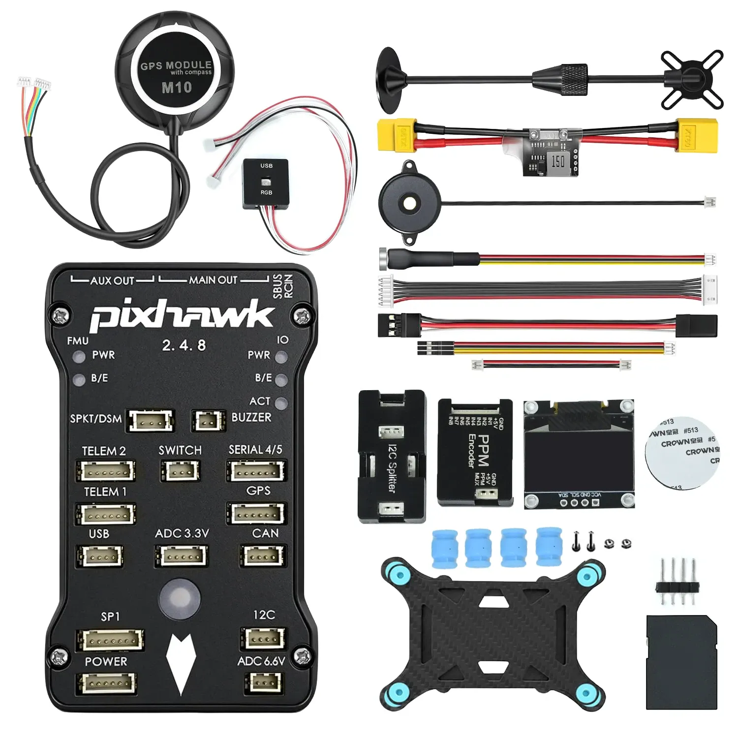 Pixhawk 2.4.8 PX4 32-Bit Autopilot Flight Controller — Brand: Generic, Combo: Complete, Brand: ReadyToSky, Combo: Complete