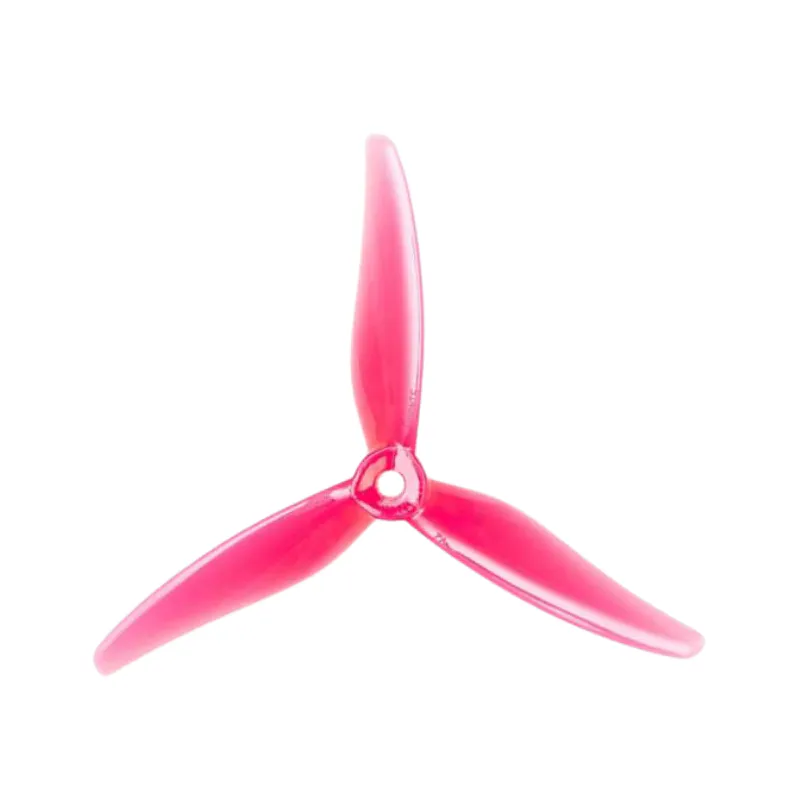Gemfan Hurricane 51466 V2 MCK Edition 3-Blade Propeller (Set of 4 — 2CW+2CCW) — Color: Pink