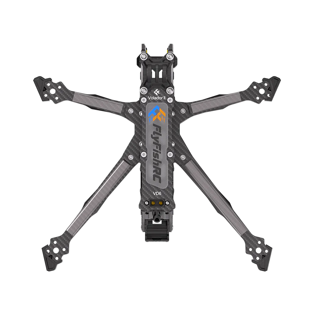 FlyFishRC Volador II VD6 O4 Pro 6-inch T700 Frame Kit