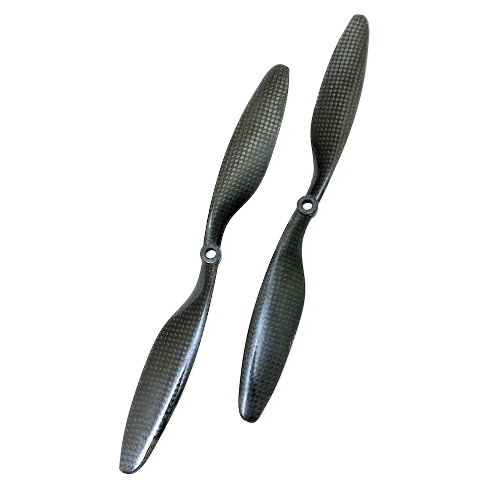1045 Carbon Fiber Propeller Pair, 10x4.5 Inch (1 CW + 1 CCW)