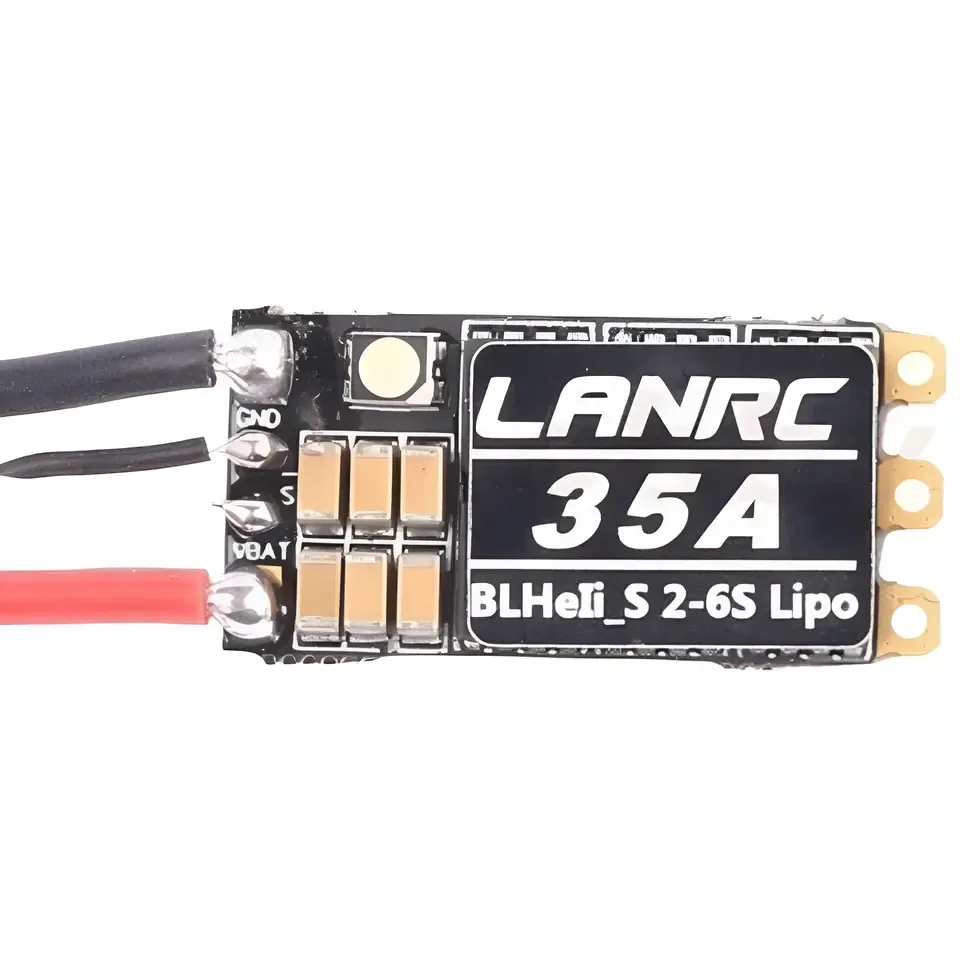 LANRC 35A BLHeli_S ESC 2-6S with LED Light