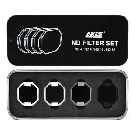 AxisFlying ND Filter Set for DJI O4 Air Unit (ND4/8/16/32)