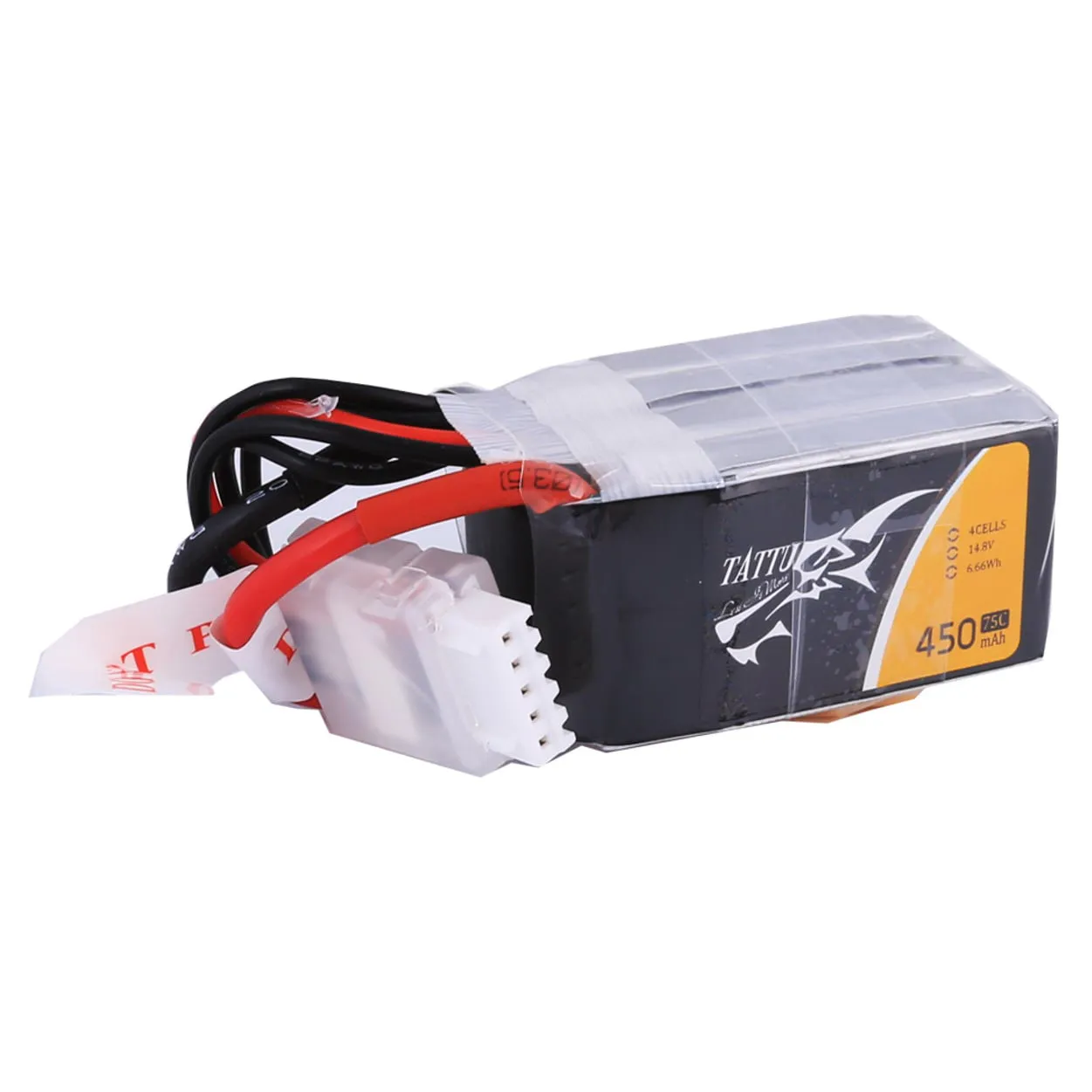 Tattu 450mAh 4S 75C 14.8V LiPo Battery (XT30)