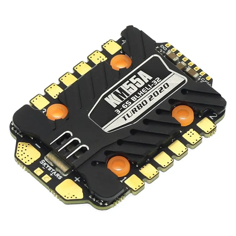 Skystars Turbo2020 KM55A 55A 3-6S BLHeli_32 4-in-1 ESC