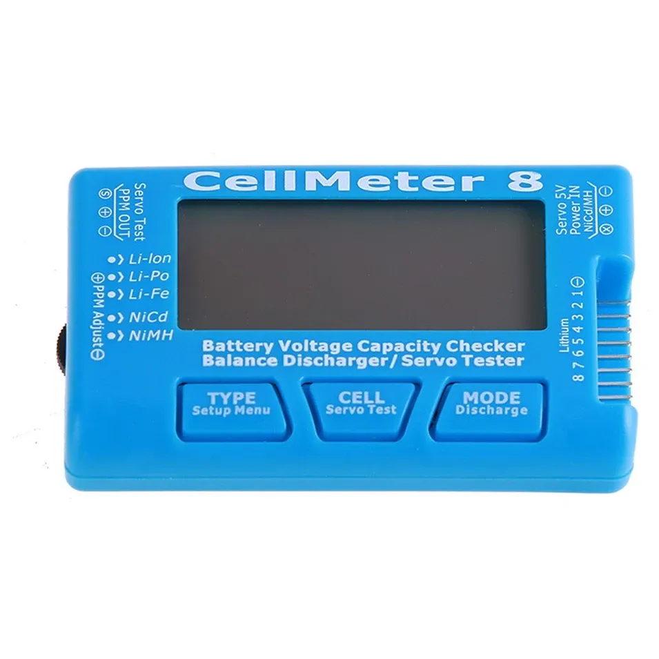Cellmeter 8 Digital Battery Checker and Servo Tester