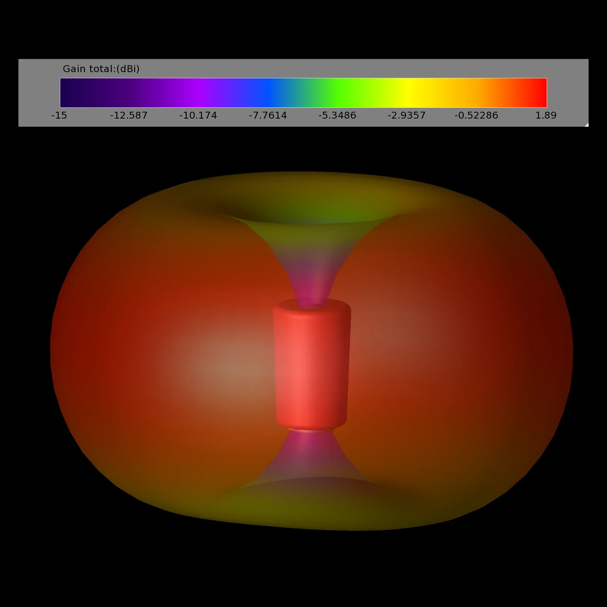 TrueRC Singularity 5.8 Stubby LHCP RP-SMA Antenna (Clear, Single)
