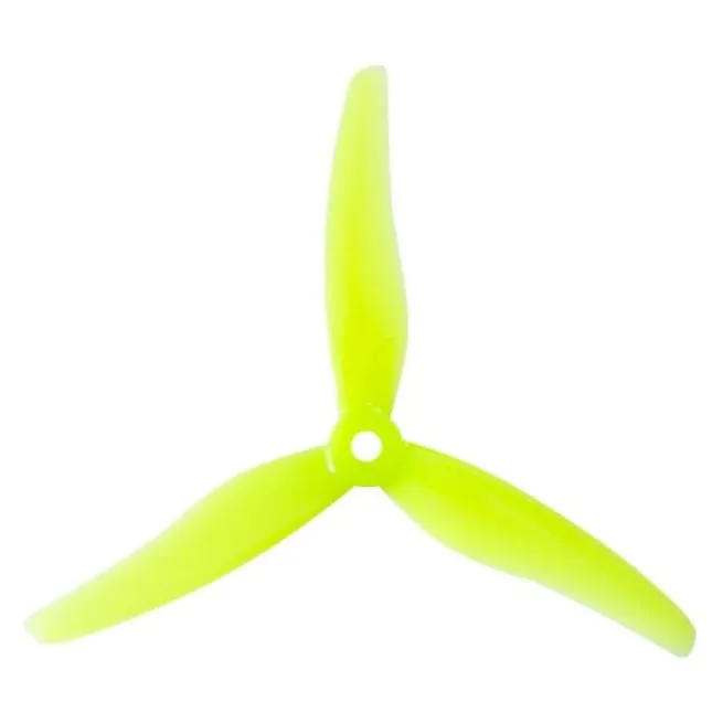 Gemfan Hurricane 51433 Propeller (Set of 4 — 2CW+2CCW) — Color: Yellow