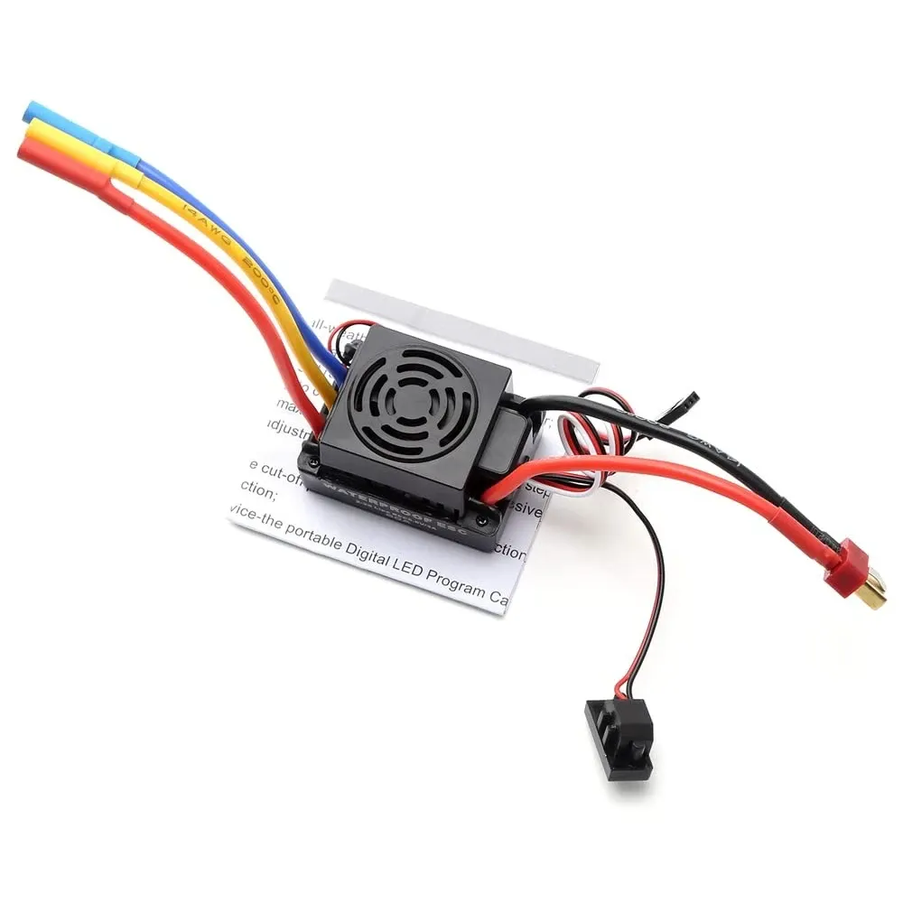 ReadyToSky Waterproof Brushless ESC with 5.8V 3A BEC for 1/8 and 1/10 RC Cars
