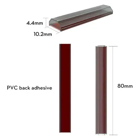 Flywoo G10 Motor Wire Guard Tube (Pack of 4) — Length: 80mm