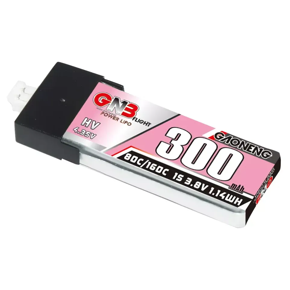 GAONENG GNB LiHV 300mAh 1S 3.8V 80C A30 Battery