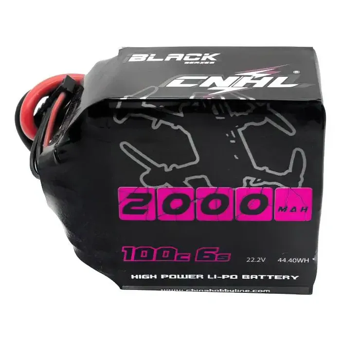 CNHL Black Series 2000mAh 6S 22.2V 100C LiPo Battery (XT60)