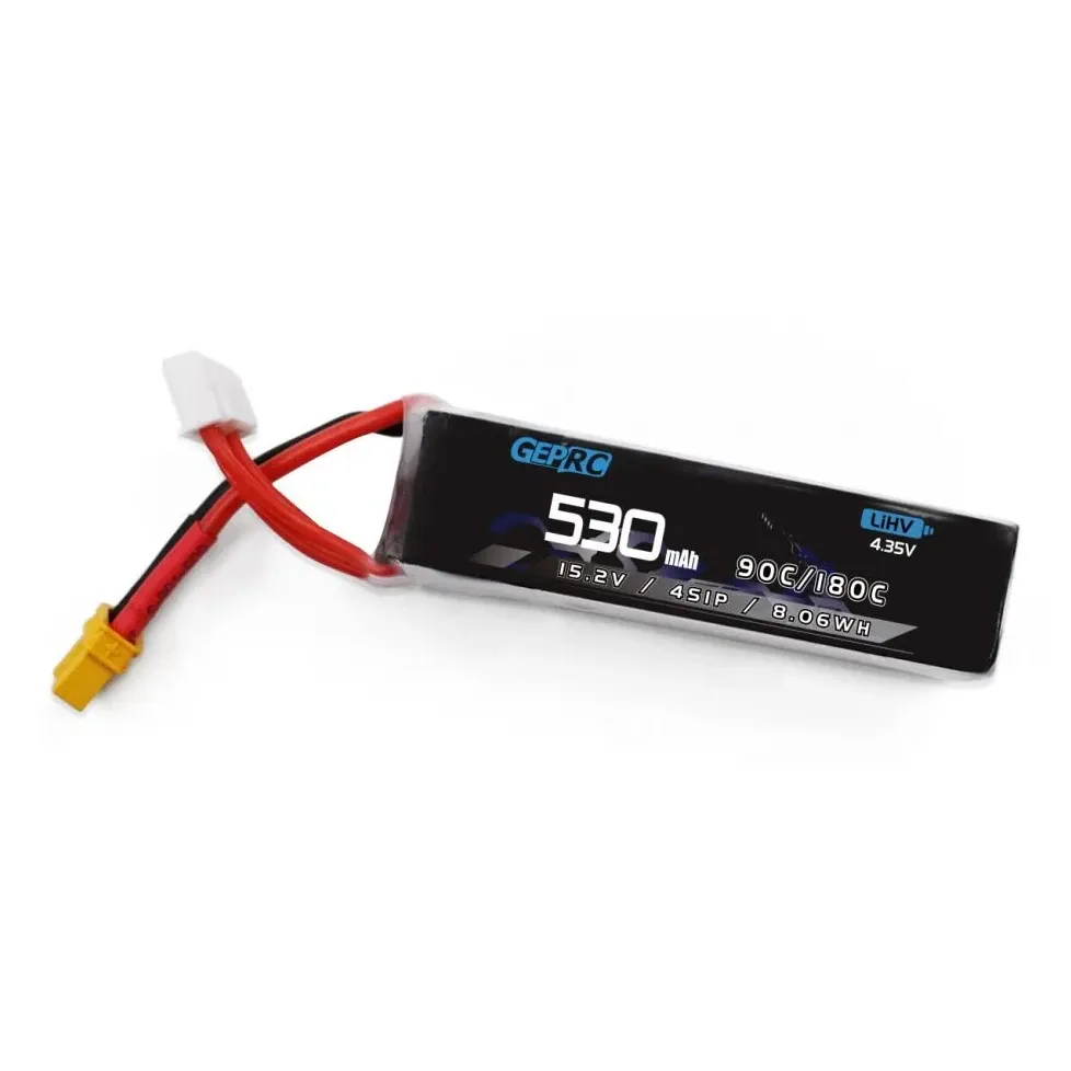 GEPRC 4S 530mAh 90/180C HV 3.8V/4.35V LiPo Battery