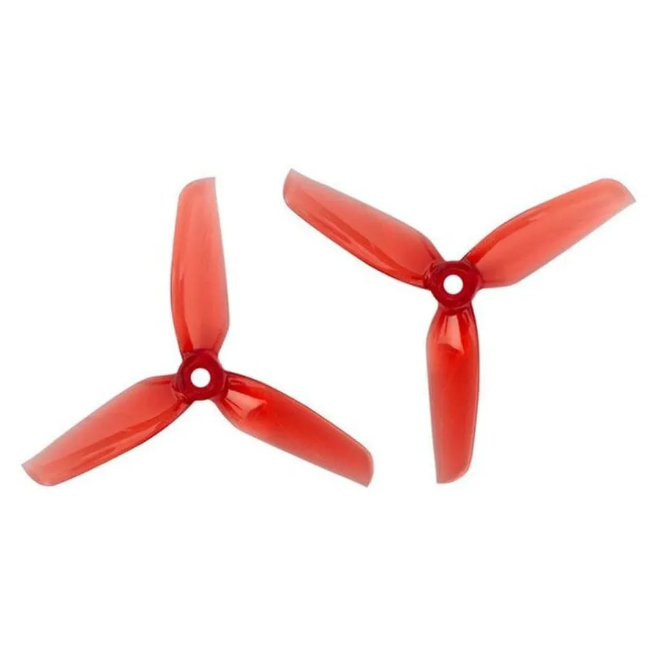 Gemfan WinDancer 4032 Propeller (Set of 4 — 2CW+2CCW) — Color: Clear Red