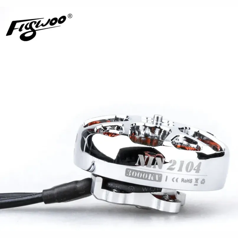 Flywoo NIN 2104 Ultralight FPV Motor Silver