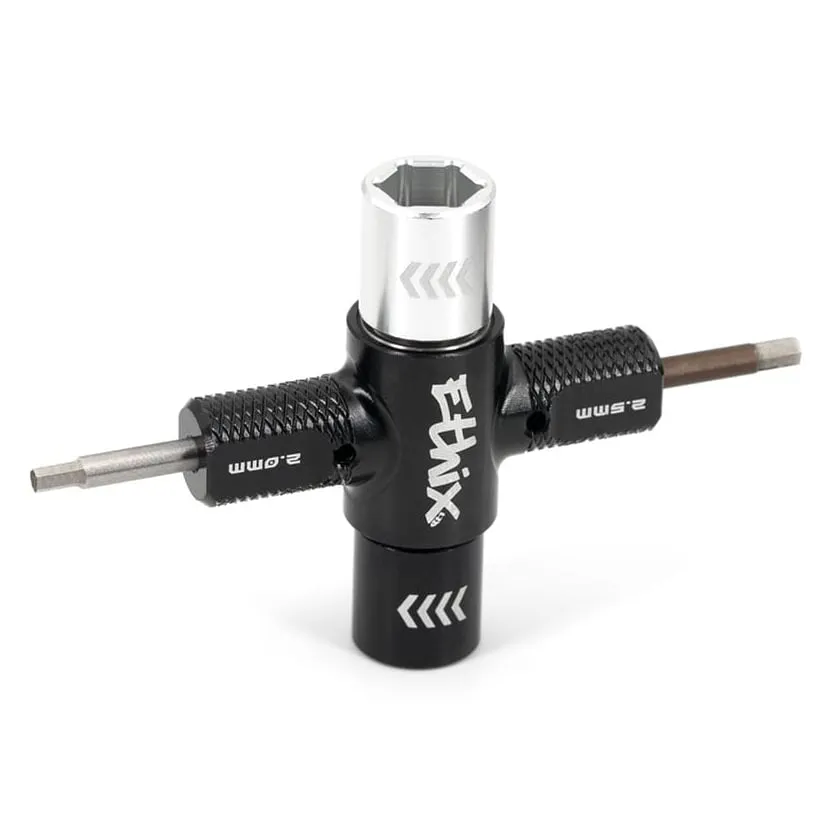 Ethix Multi-Purpose Prop Tool with 8mm Sockets and Hex Drivers