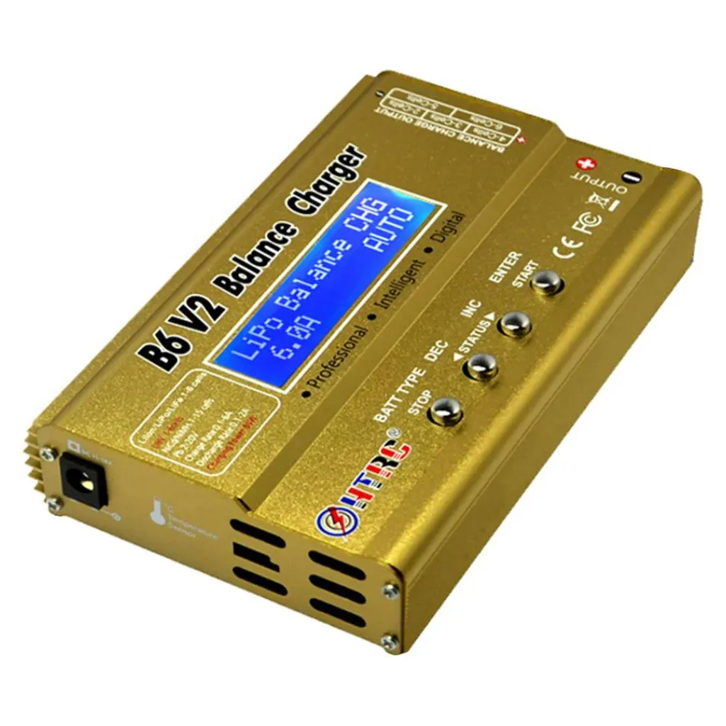 HTRC B6 V2 80W 1-6 Cells Balance Charger/Discharger