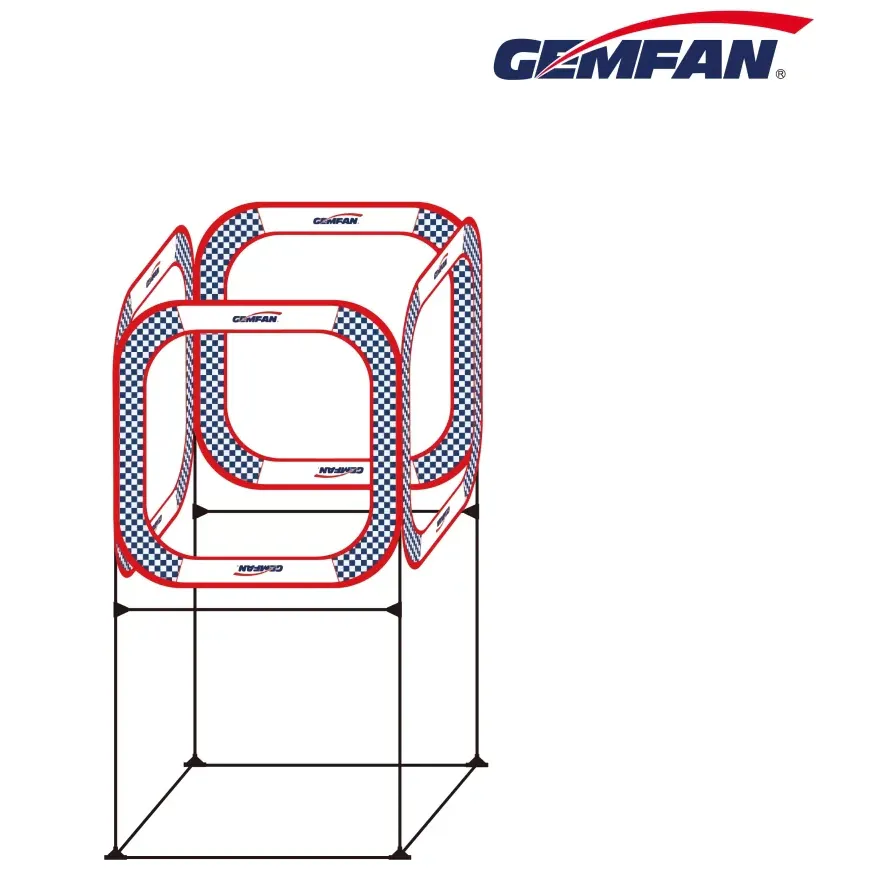 Gemfan 80cm Cube Race Gate with Base Tools