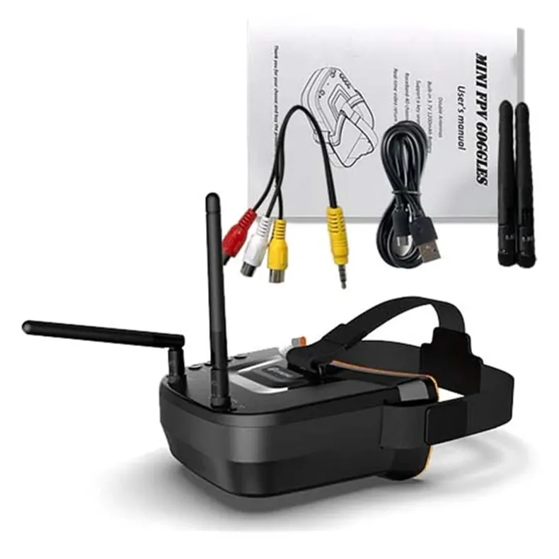 Eachine VR009 5.8GHz 40CH 3-inch Analog FPV Goggles