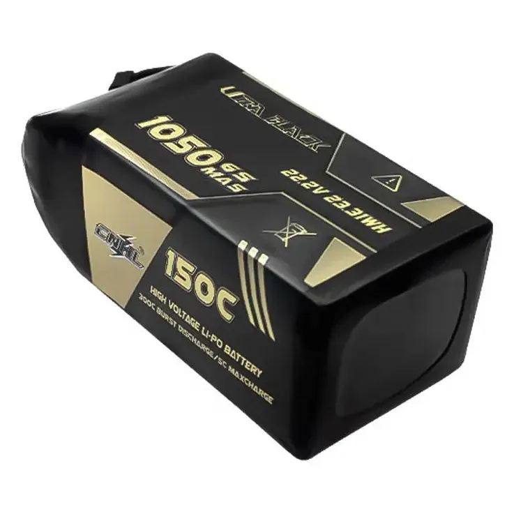 CNHL Ultra Black Series 1050mAh 150C 6S LiPo Battery (XT60)
