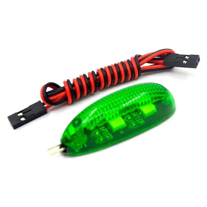 FPV Navigation LED Light with Shell 12V/5V — Color: Green