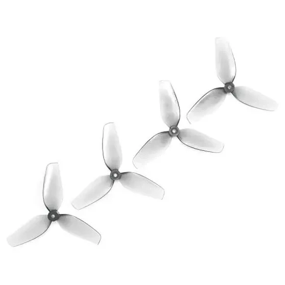 HQProp 45mm 3-Blade Whoop Propeller 1.5mm Shaft (Set of 4, 2CW+2CCW)