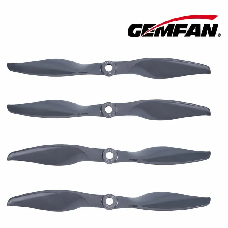 Gemfan Vortex 7x7 Glass Fiber Nylon Fixed-Wing Propeller (2CW+2CCW)